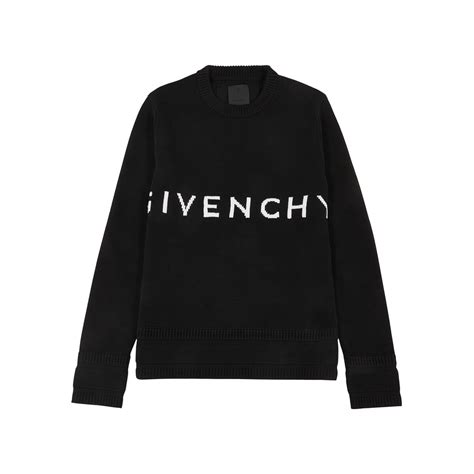 givenchy jumper black and white|givenchy sweater price.